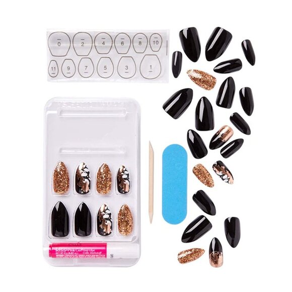 KISS Special Design Halloween Nails Medium Length - Pumpkin Light - Picture 5 of 8